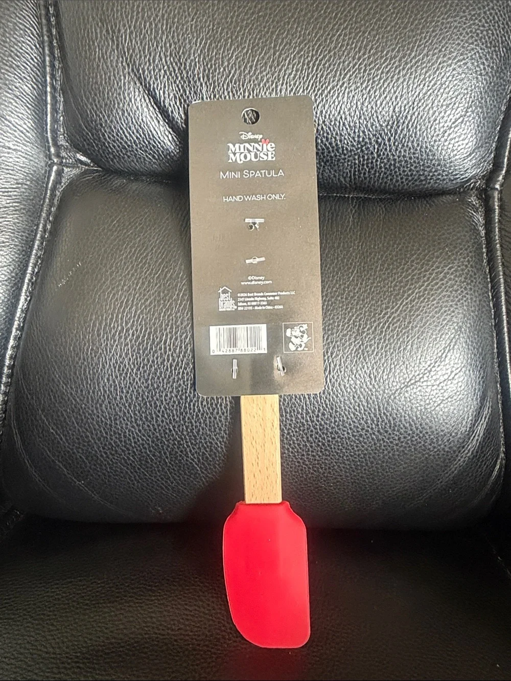 Minnie Mouse Baking Set—Baking Liner, Whisk and Mini Spatula